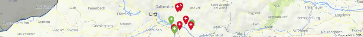 Map view for Pharmacies emergency services nearby Ried in der Riedmark (Perg, Oberösterreich)
